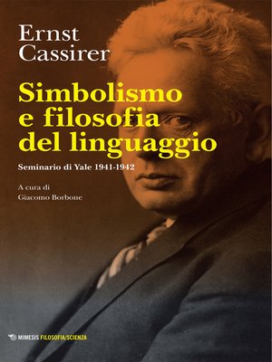 cover image of Simbolismo e filosofia del linguaggio
